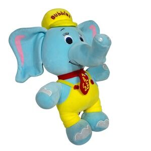 Fiesta Bubbles Standing Elephant 11.5in Blue Used LikeNew ABC 123 Tie L07347